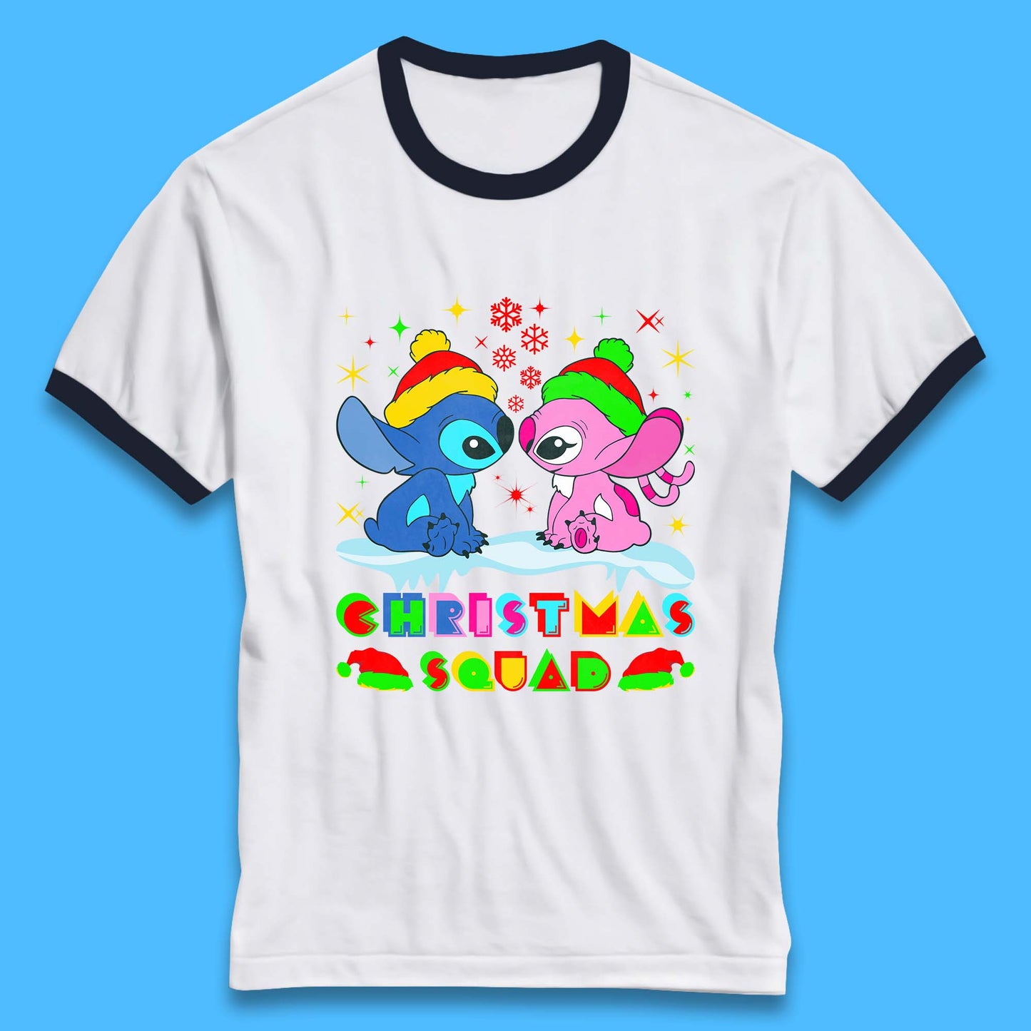 stitch and angel t-shirt