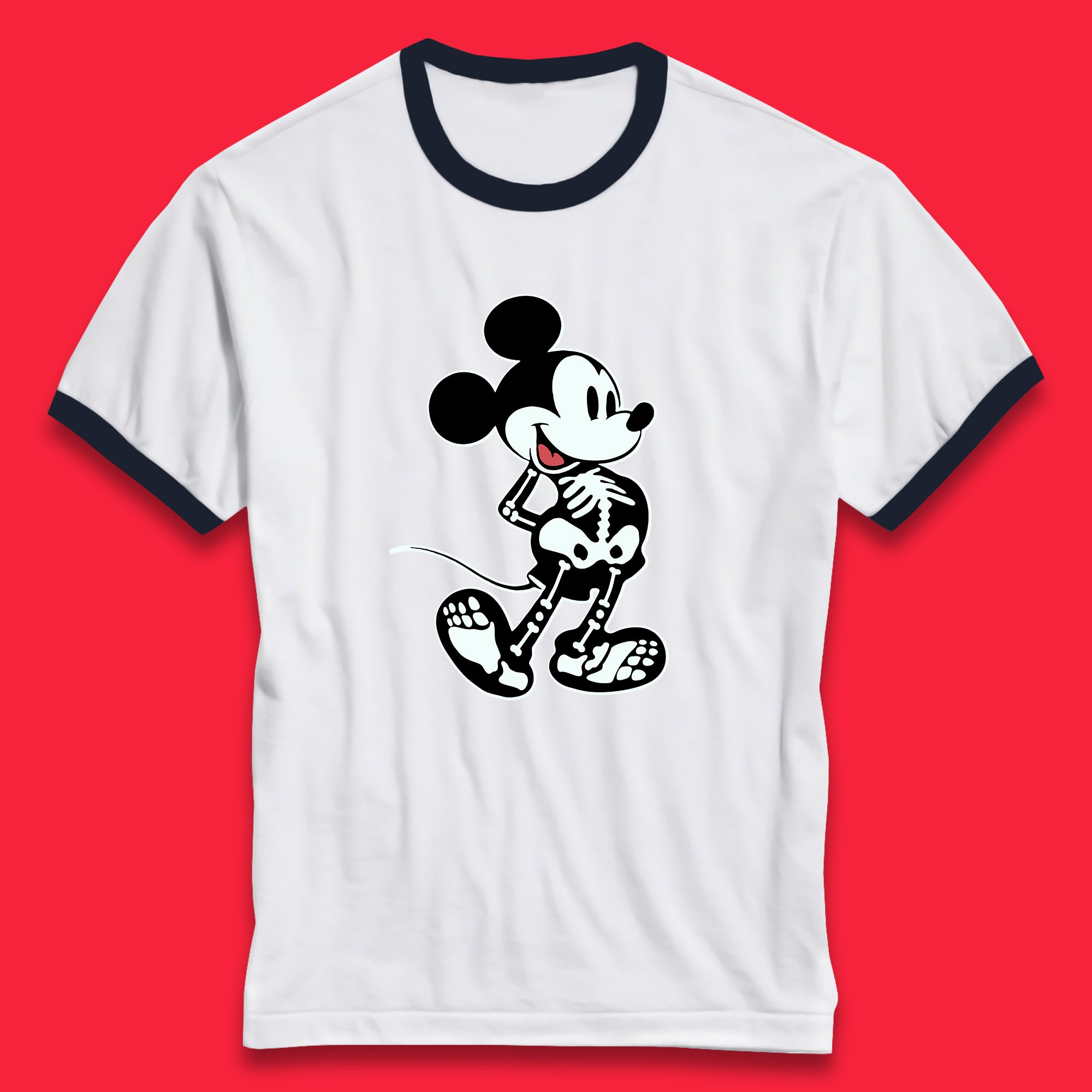 mickey skull shirt