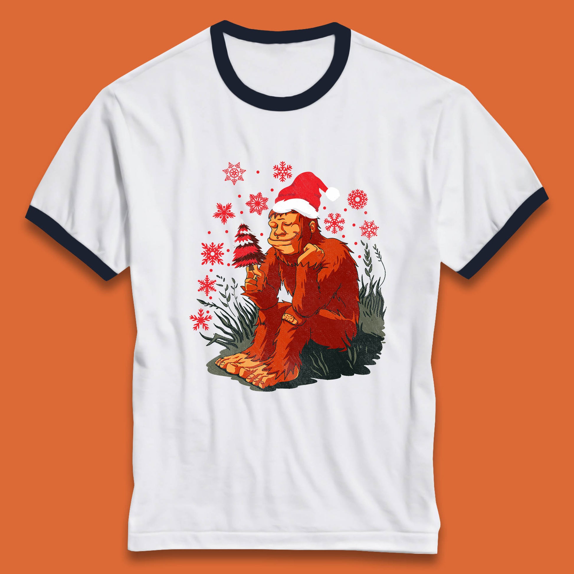 big foot christmas shirt