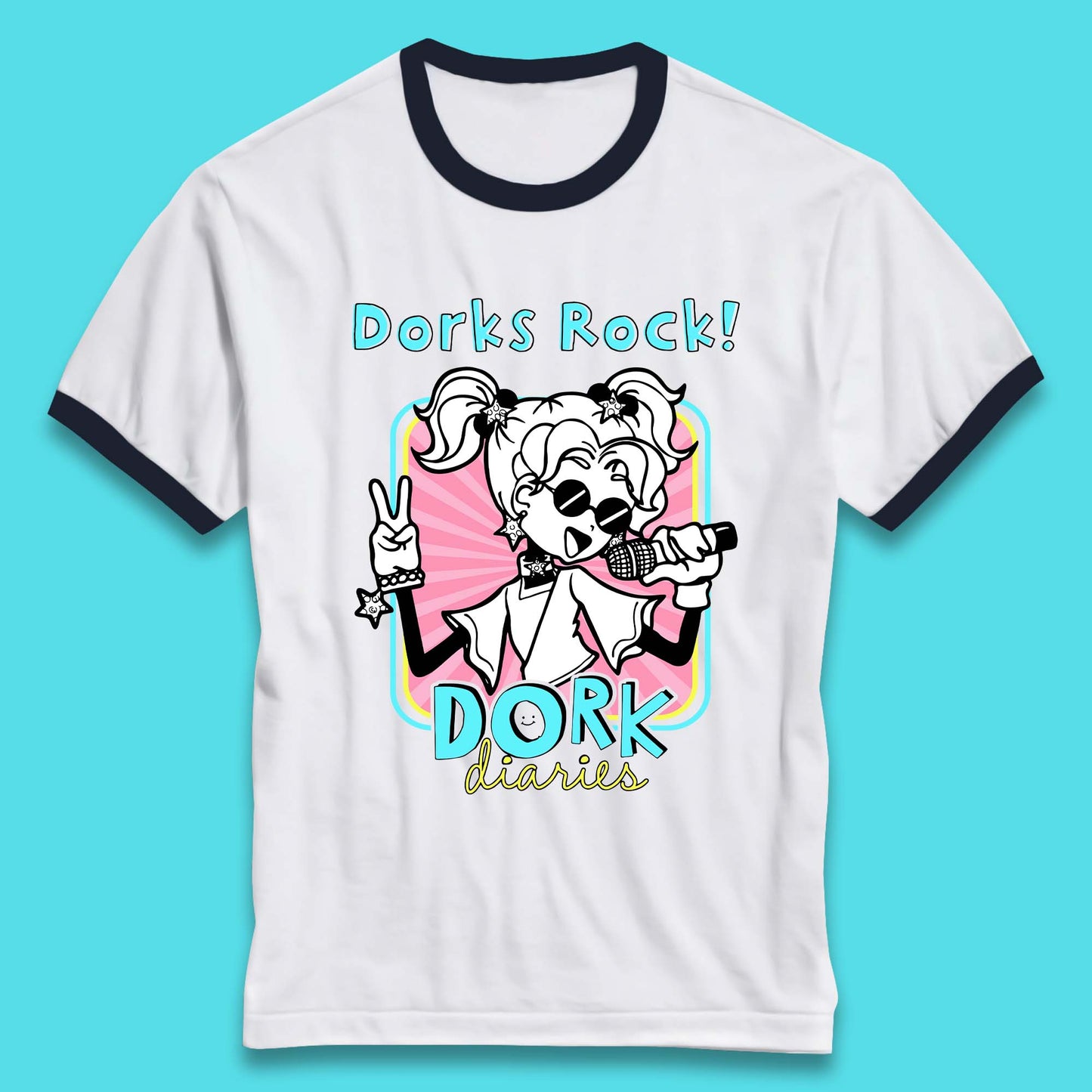 Dorks Rock Dork Diaries Ringer T-Shirt