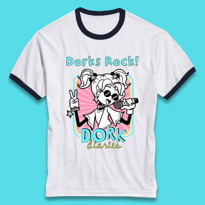 Dorks Rock Dork Diaries Ringer T-Shirt