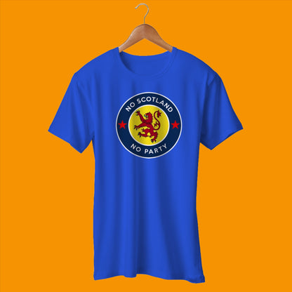 No Scotland No Party T Shirt