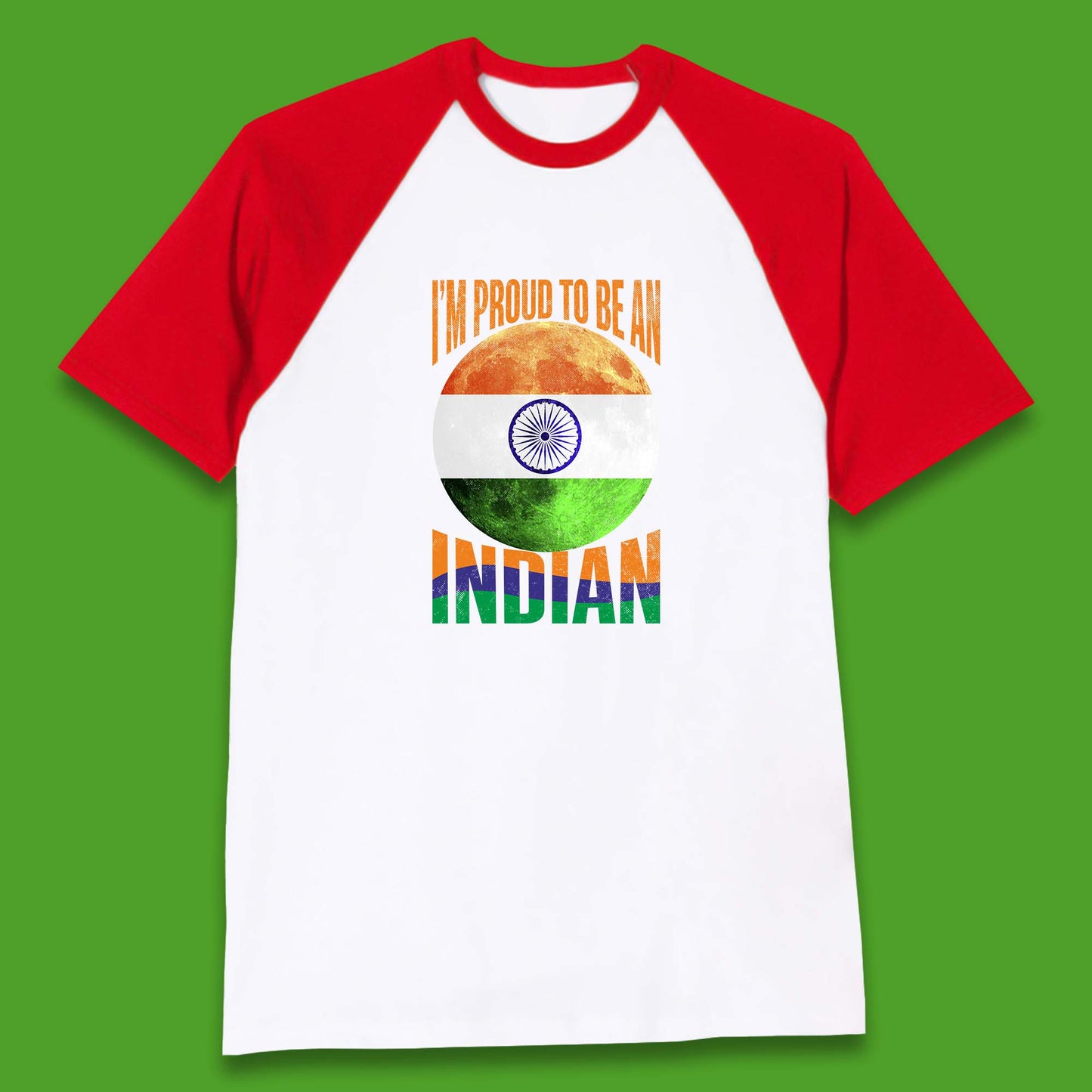 I'm Proud To Be An Indian Chandrayaan-3 Soft Landing To The Moon Baseball T Shirt