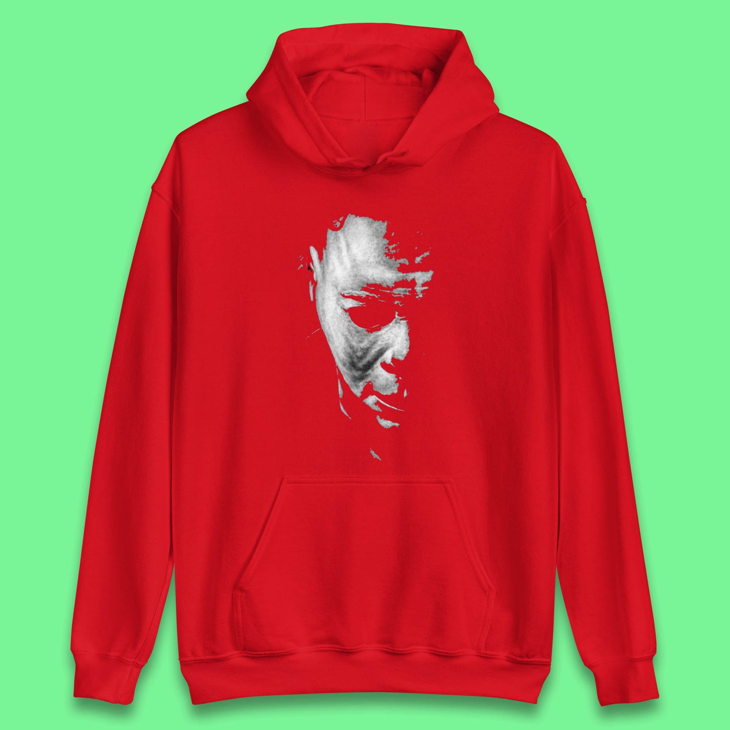 Michael Myers Face Halloween Horror Movie Character Unisex Hoodie