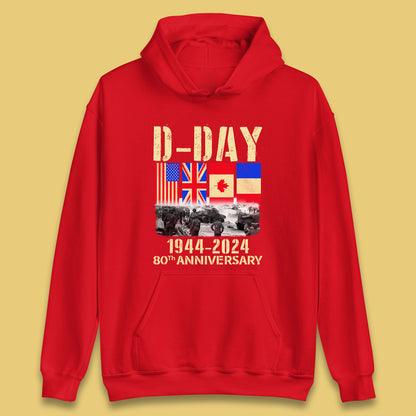 D-Day 80th Anniversary Unisex Hoodie