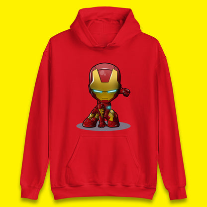 Marvel Avenger Iron Man Movie Character Ironman Costume Superhero Marvel Comics Unisex Hoodie