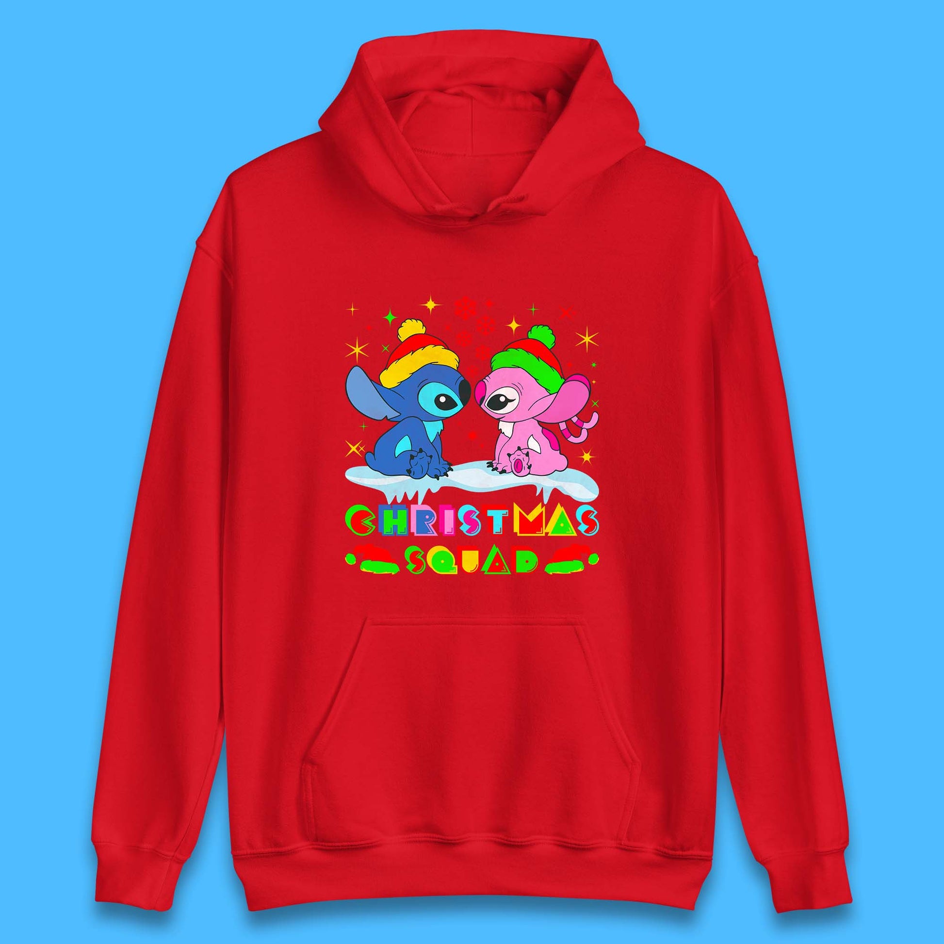 stitch and angel hoodie