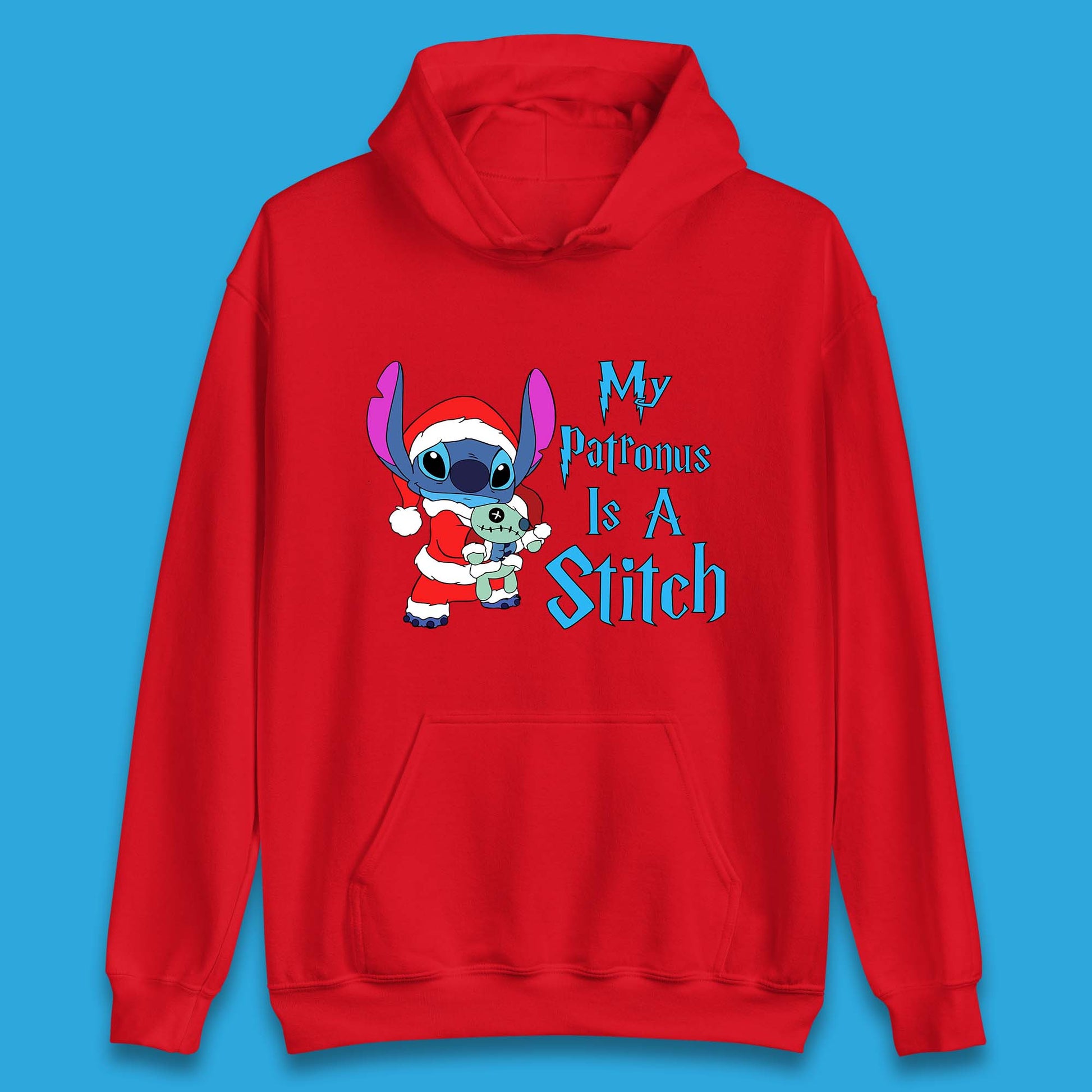 stitch christmas hoodie