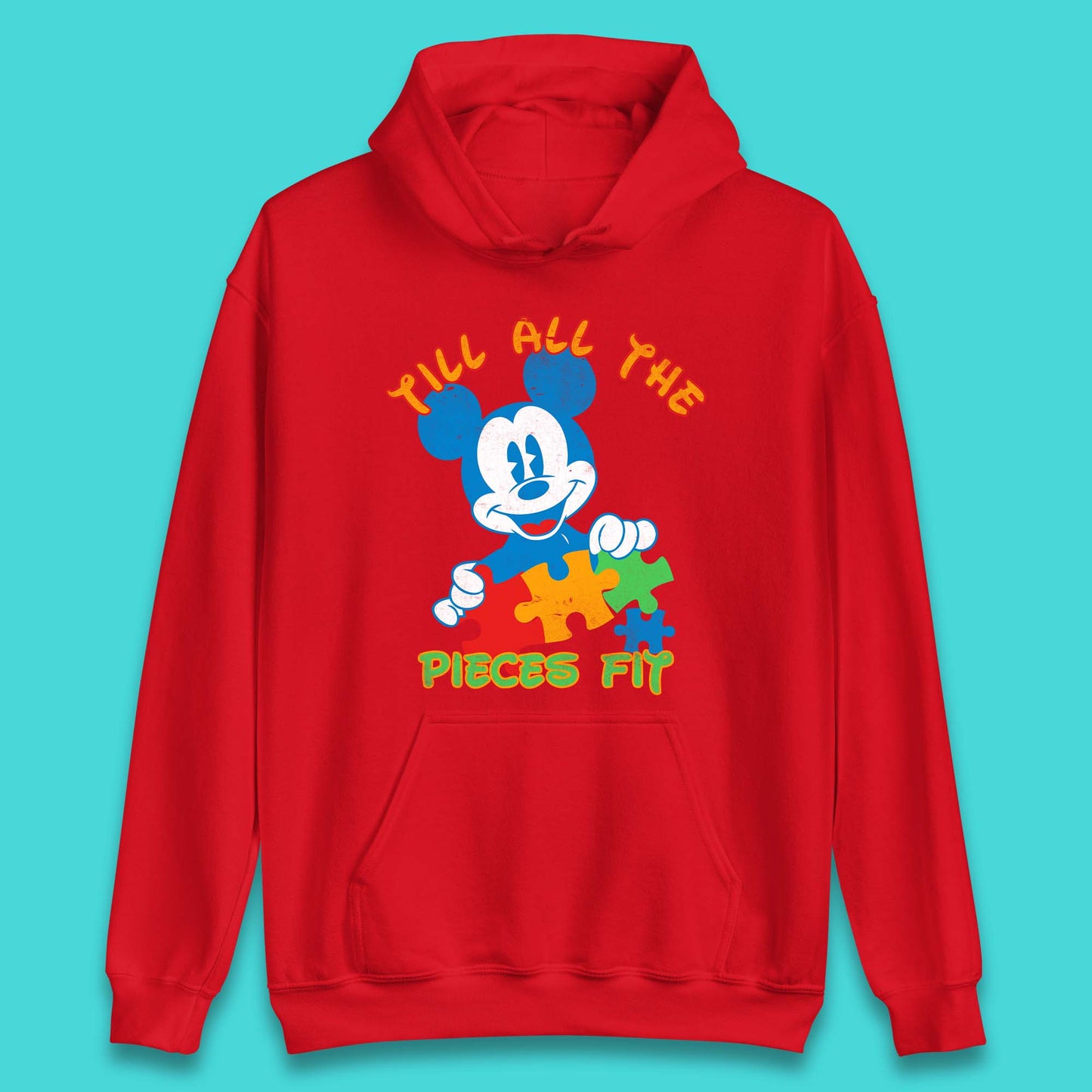 Autism Mickey Mouse Unisex Hoodie