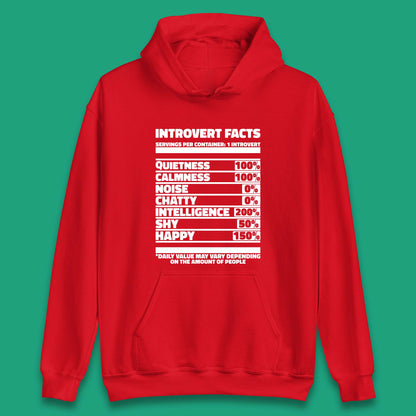 Introvert Facts Unisex Hoodie