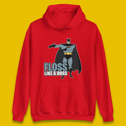 Batman Floss Like A Boss DC Comics Action Adventure Superheros Movie Character Unisex Hoodie