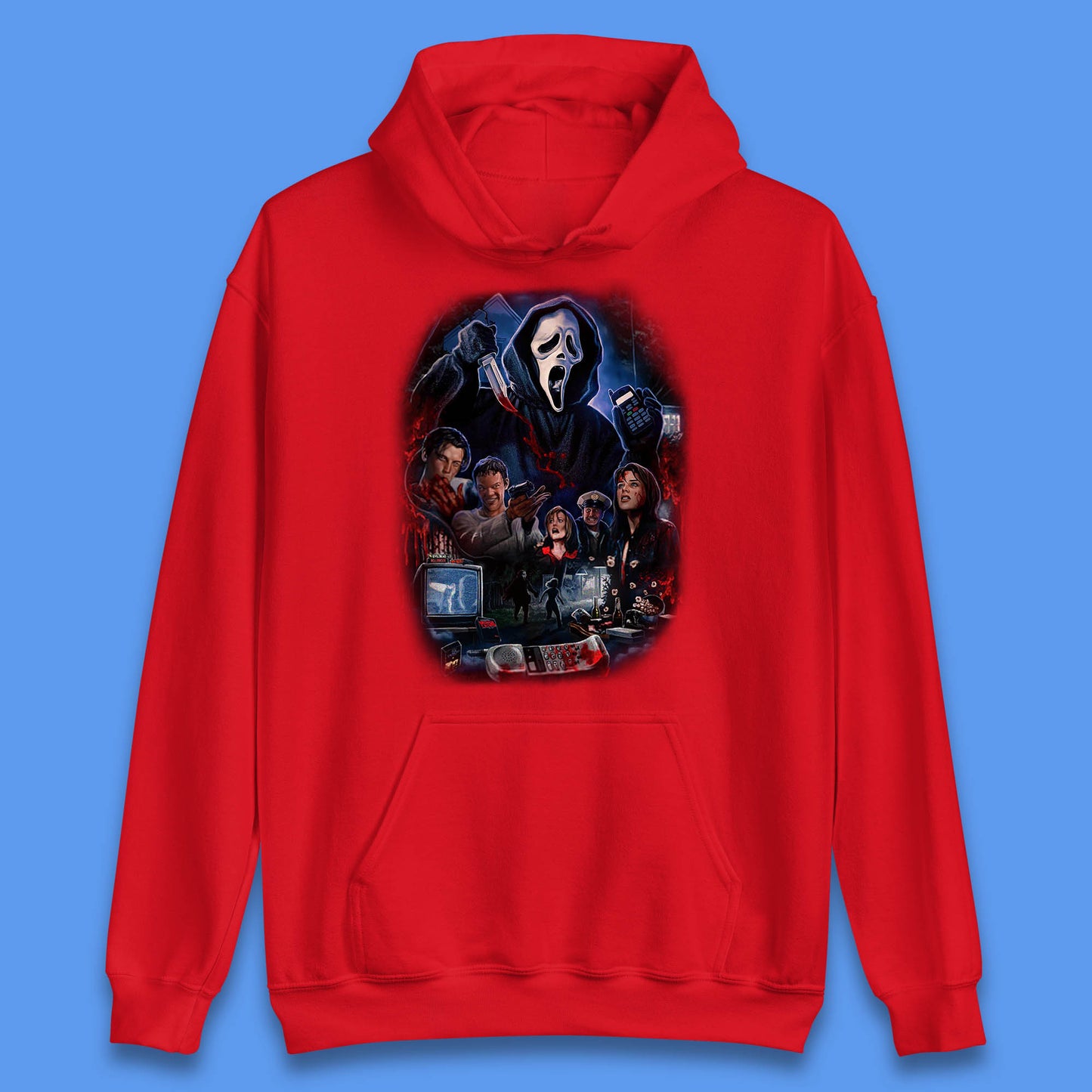 Scream Movie Poster Horror Hoodie