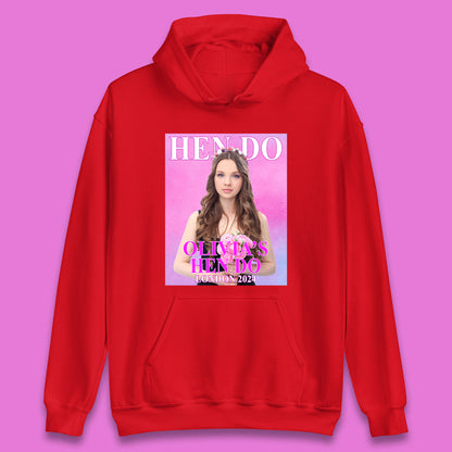 Custom Hen Party Unisex Hoodie 