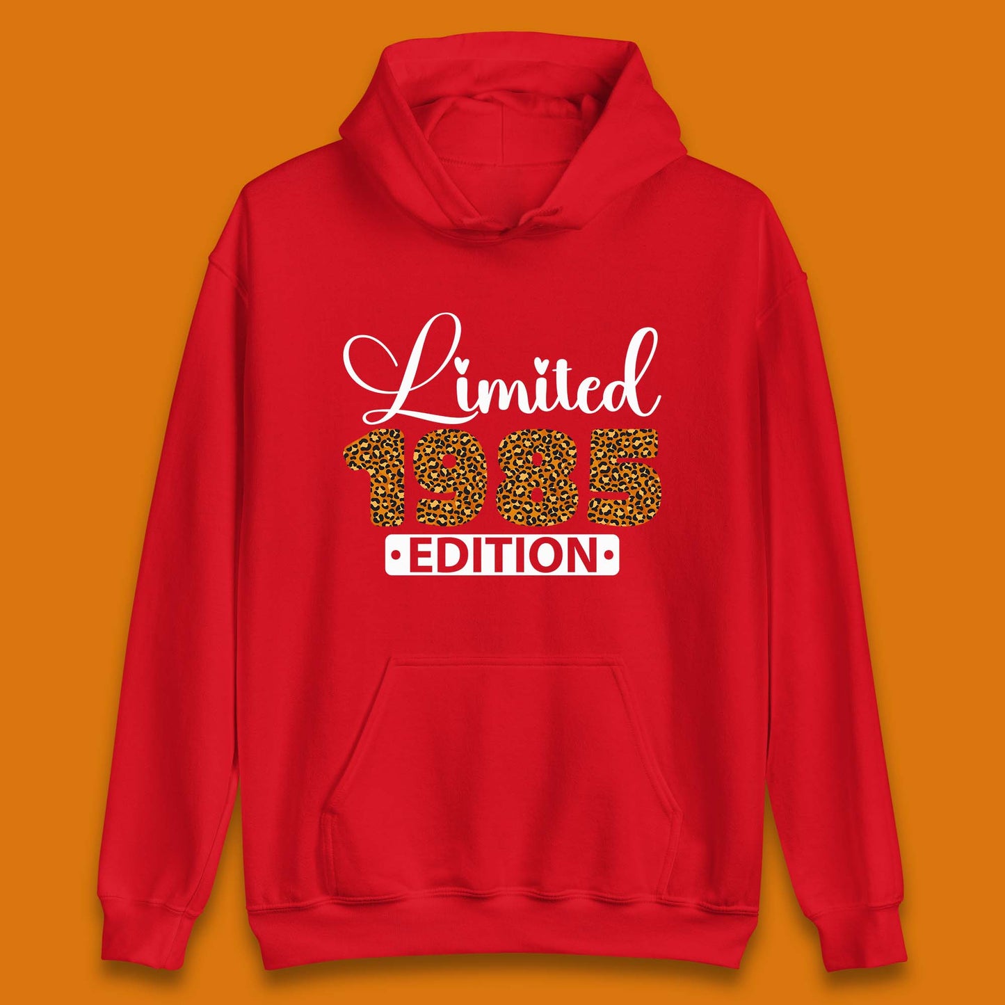 Limited 1985 Edition Born In 1985 Vintage Retro 38th Birthday 38 Year Old Birthday Unisex Hoodie