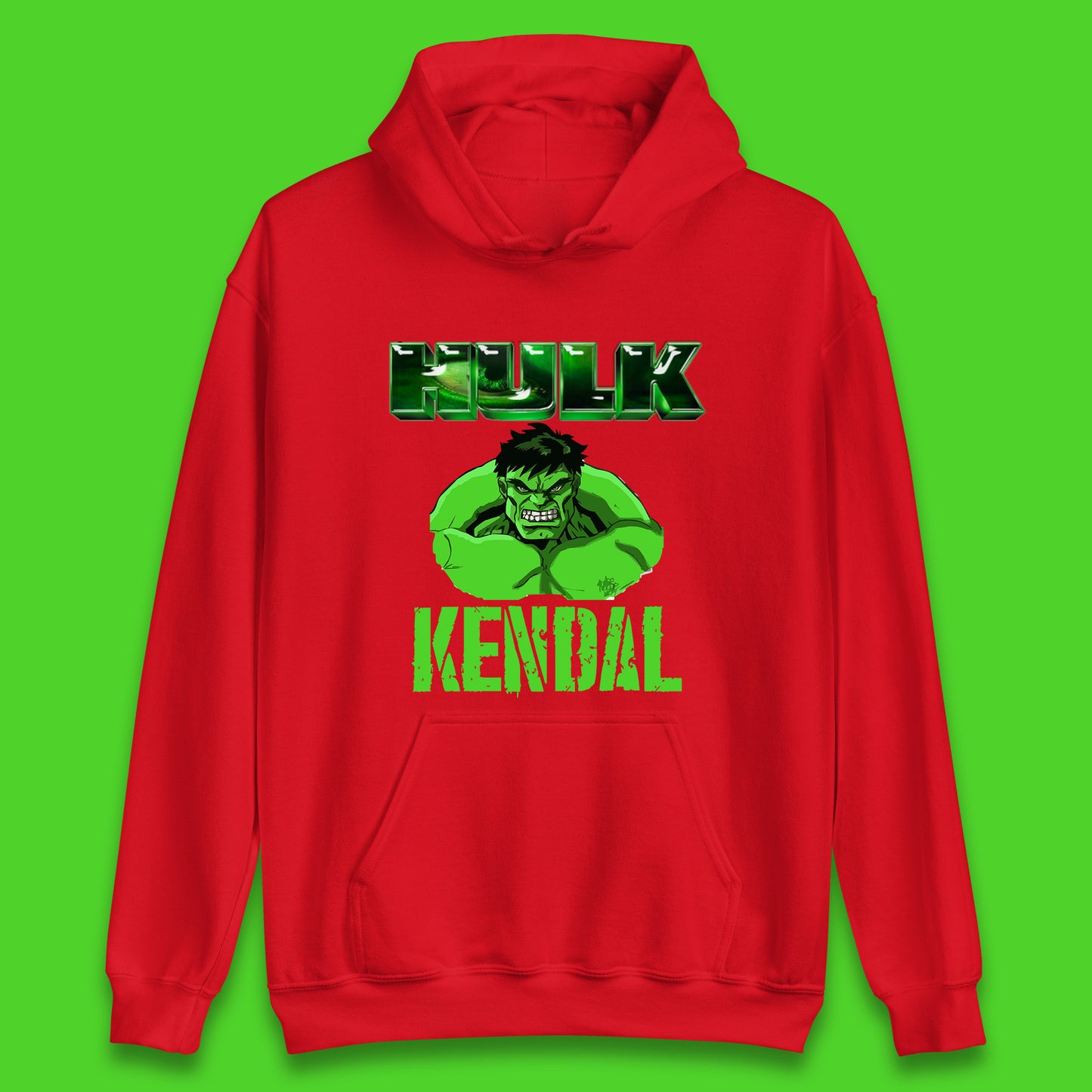 Custom Incredible Hulk Hoodie