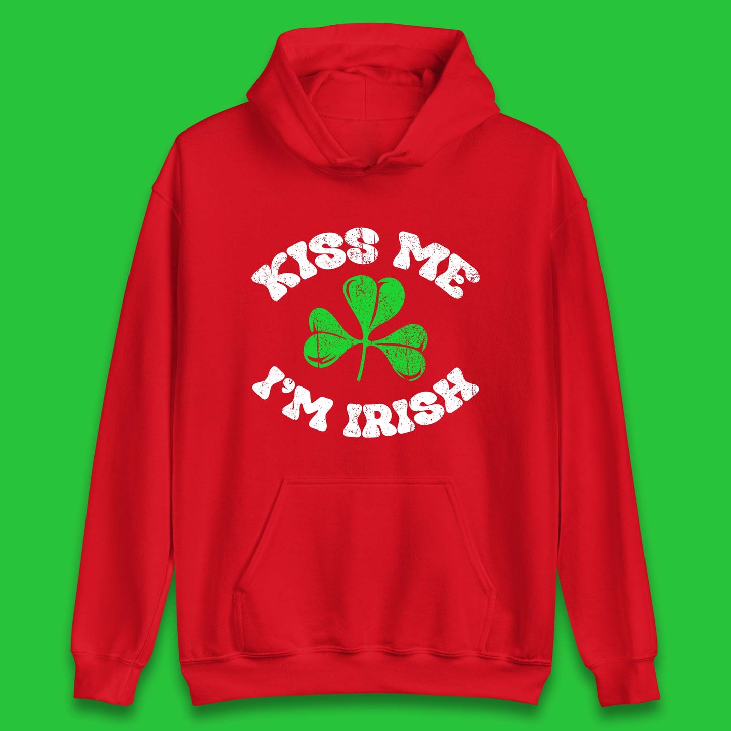 Kiss Me I'm Irish St. Patrick's Day Unisex Hoodie