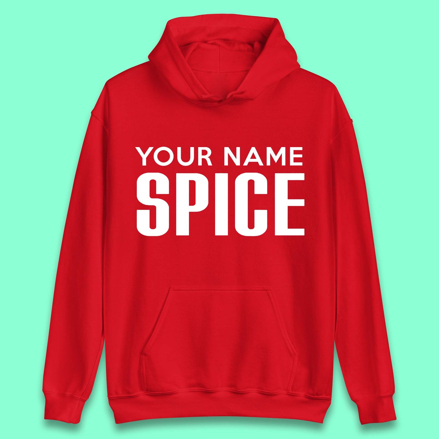 Personalised Spice Girls Unisex Hoodie