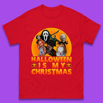 iconic horror movie characters t shirt