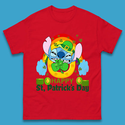 St. Patrick's Day Stitch Mens T-Shirt