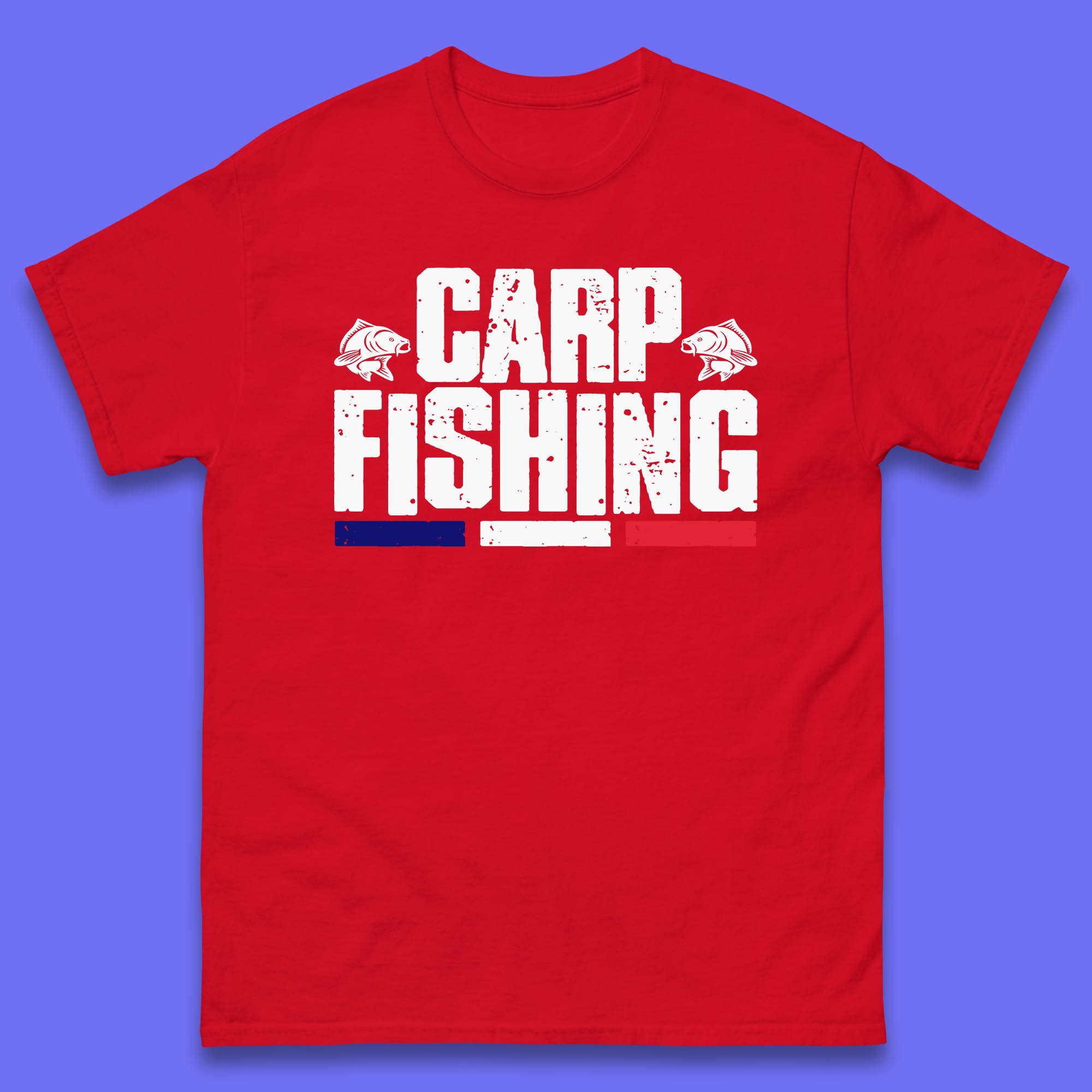 Carp Fishing Carp Hunter Crew Koi Carp Fishing Fisherman Fishing Lover Mens  Tee Top