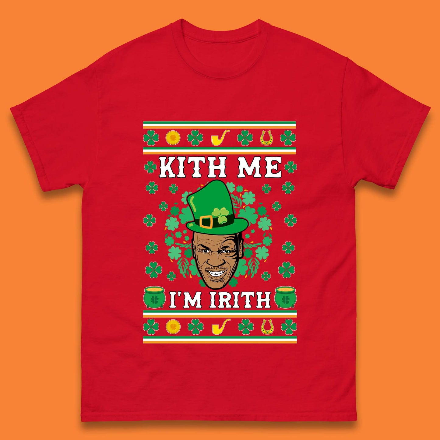 Kith Me I'm Irith Mens T-Shirt