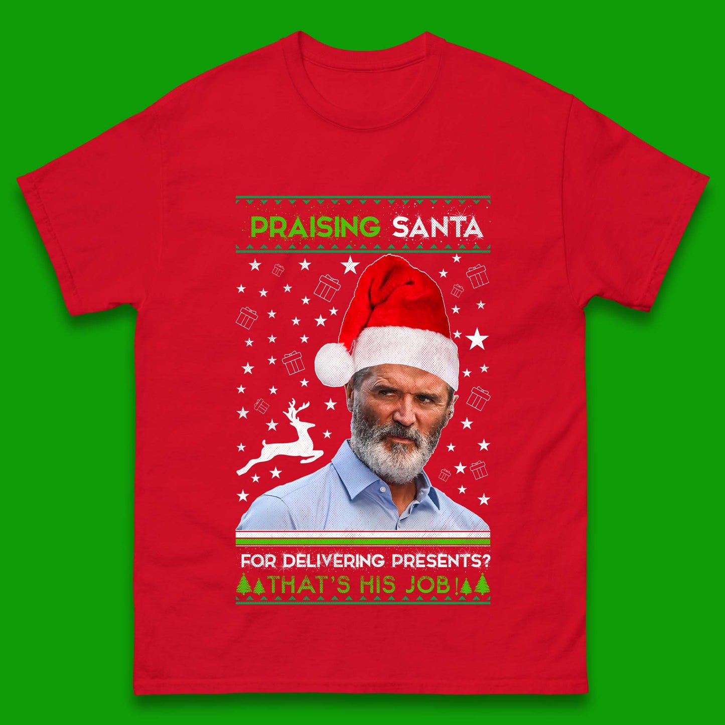 roy keane christmas t shirt