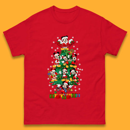 mickey mouse christmas tee