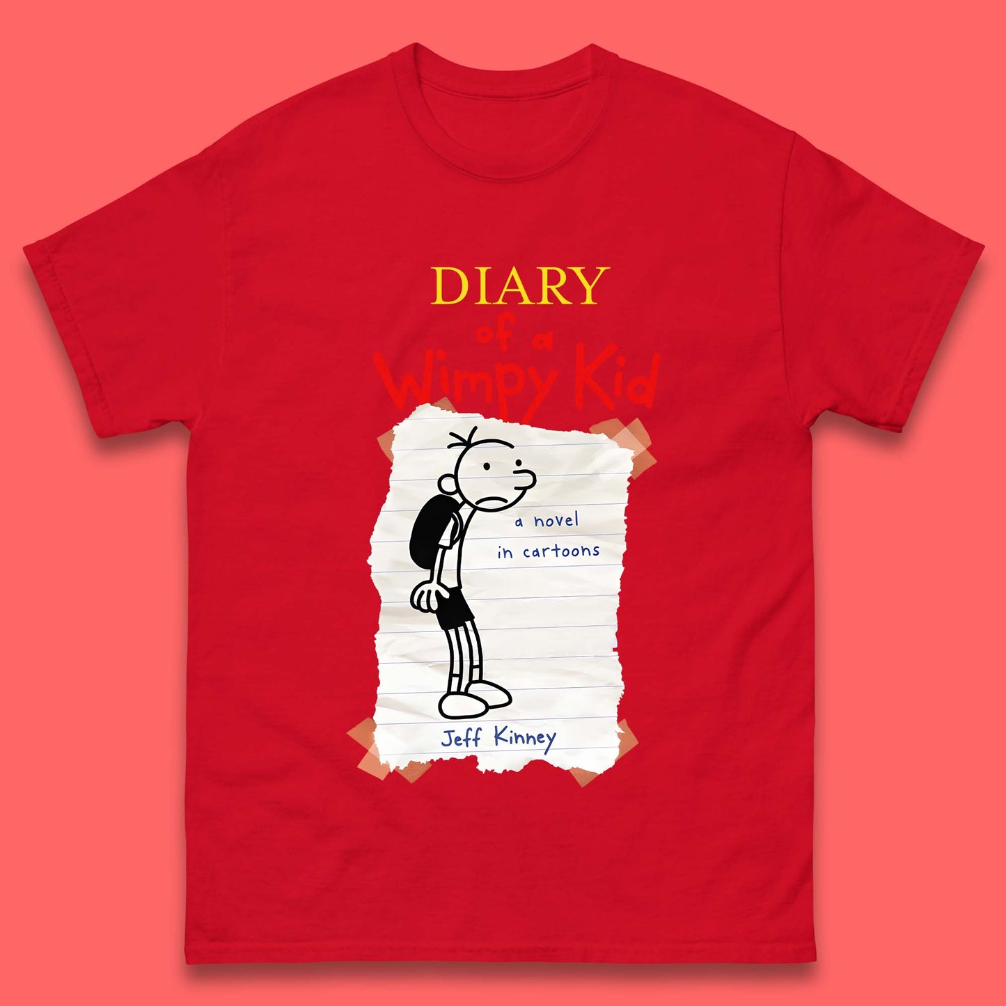 Diary Of A Wimpy Kid Book Day Mens T-Shirt