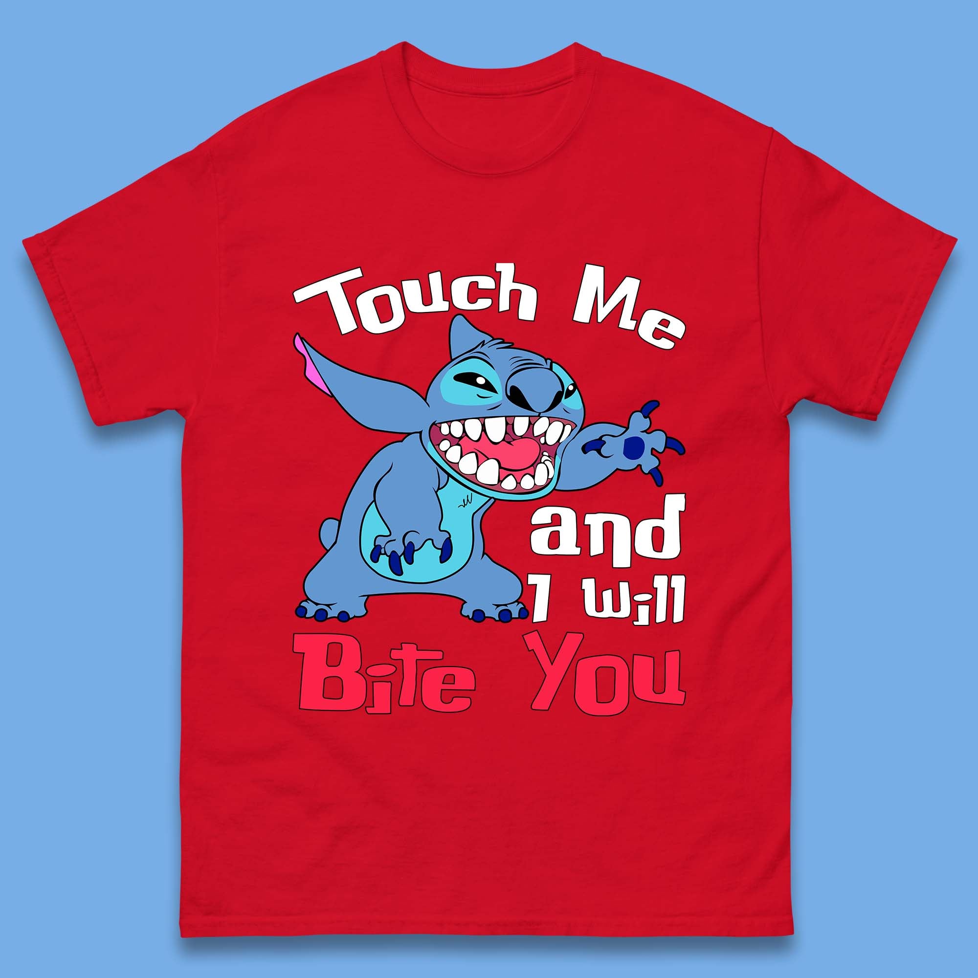 Touch Me and I Will Bite You Stitch Hoodie, Disney Stitch Hoodie
