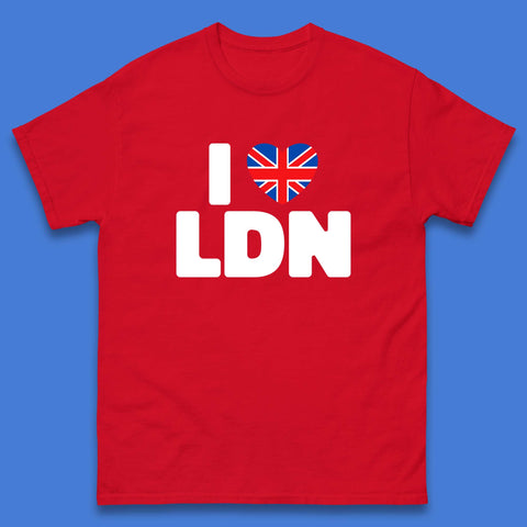 I Love London T Shirt 2023