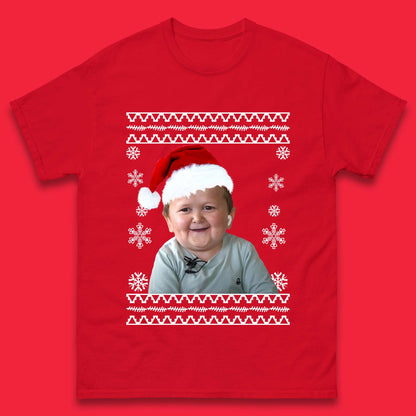 Santa Hasbulla Magomedov Christmas Mens T-Shirt