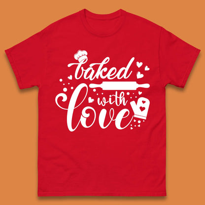 Baked With Love Mens T-Shirt