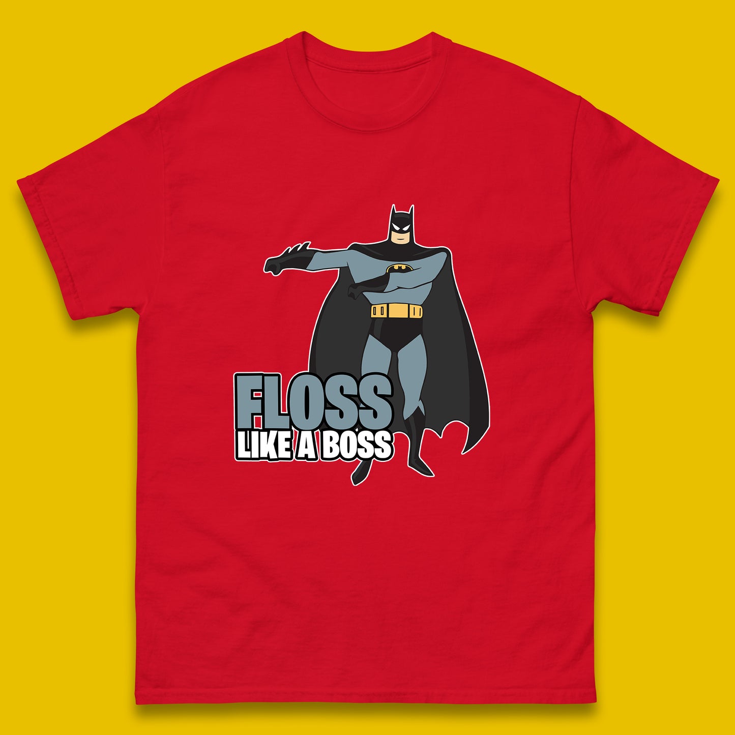 Batman Floss Like A Boss DC Comics Action Adventure Superheros Movie Character Mens Tee Top