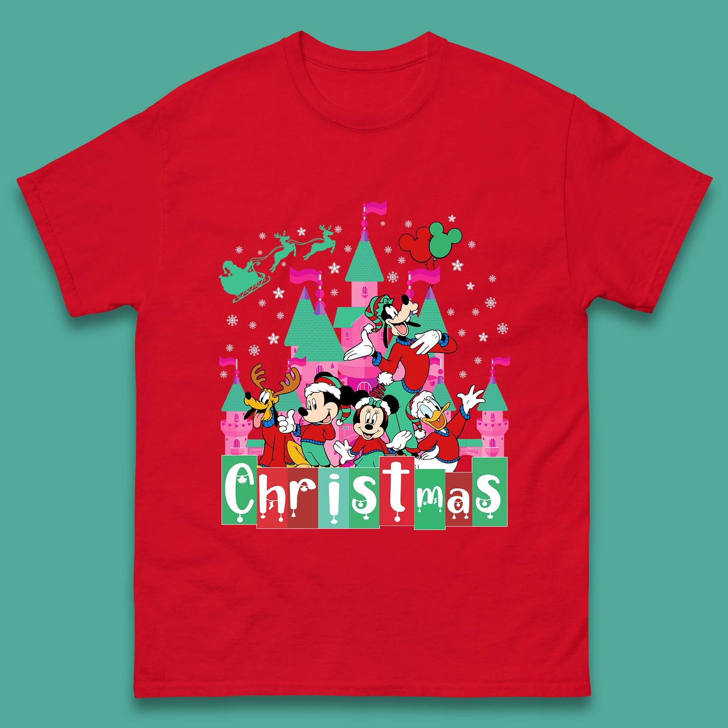 christmas disneyland t shirt