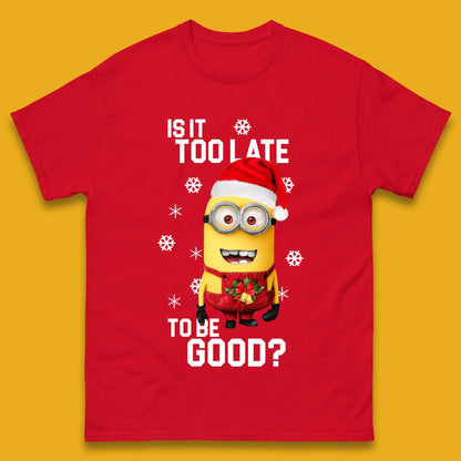 Minion Christmas Mens T-Shirt