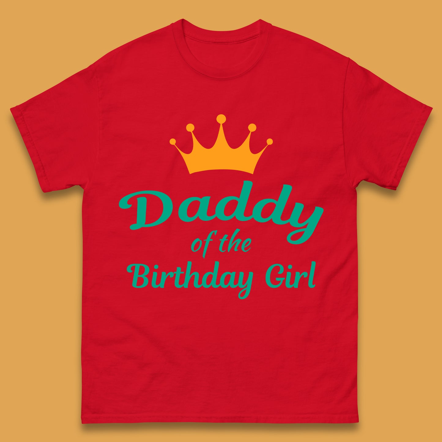 Daddy Of The Birthday Girl Mens T-Shirt