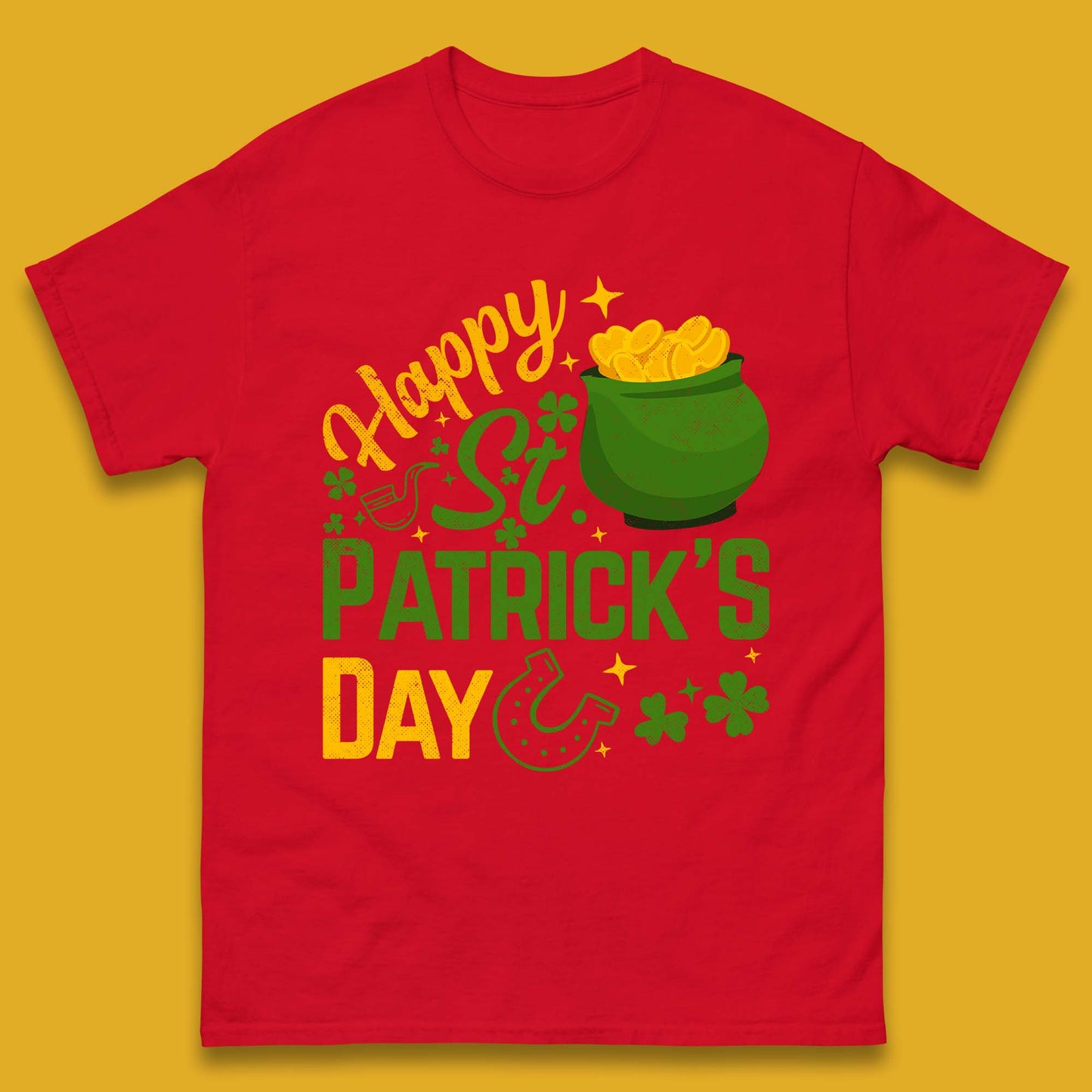 Happy St Patrick's Day Mens T-Shirt