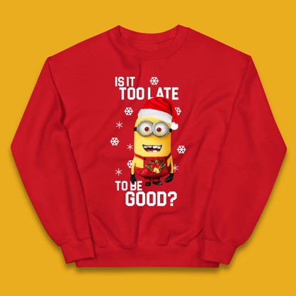 Minion Christmas Kids Jumper