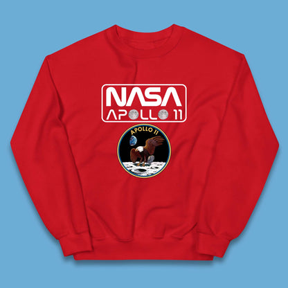 Nasa Apollo 11 First Lunar Landing Moon Rocket Astronomy Kids Jumper