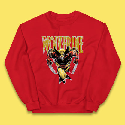 Wolverine Comic book character Marvel Comics Vintage Marvel Wolverine Kids Jumper