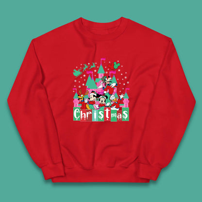 christmas disneyland kids jumper