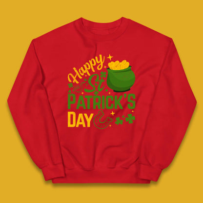 Happy St Patrick's Day Kids Jumper