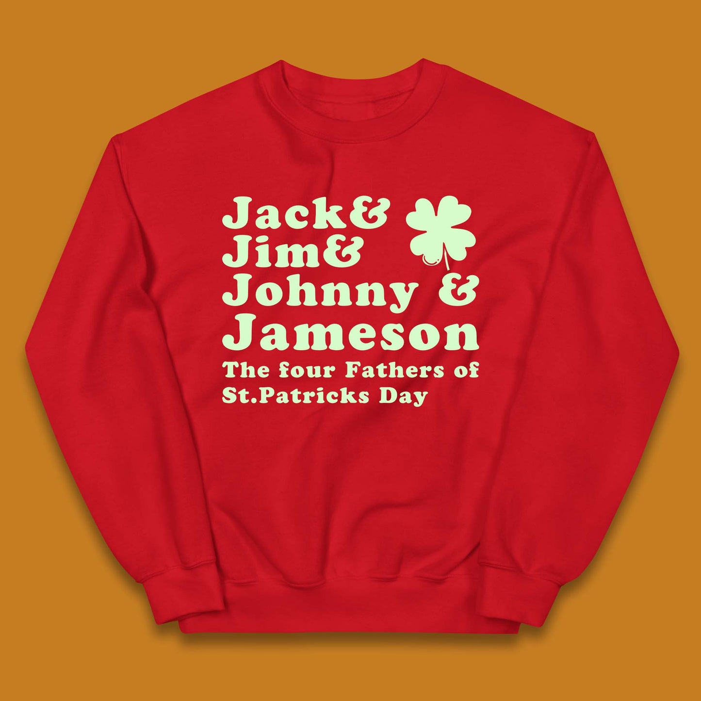 The Four Fathers of St. Patrick's Day Kids Jumper