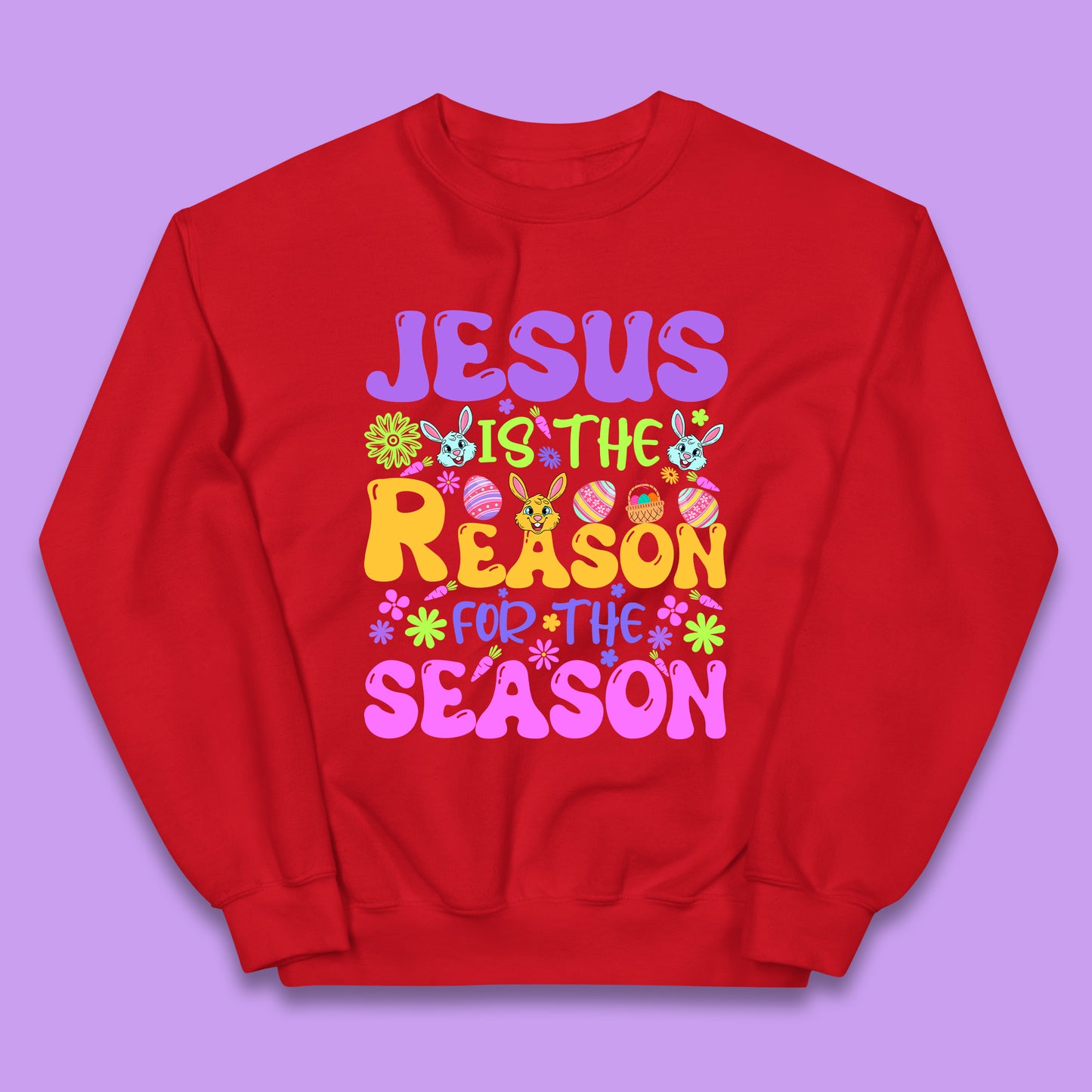 Jesus Is The Reason For The Season Kids Jumper