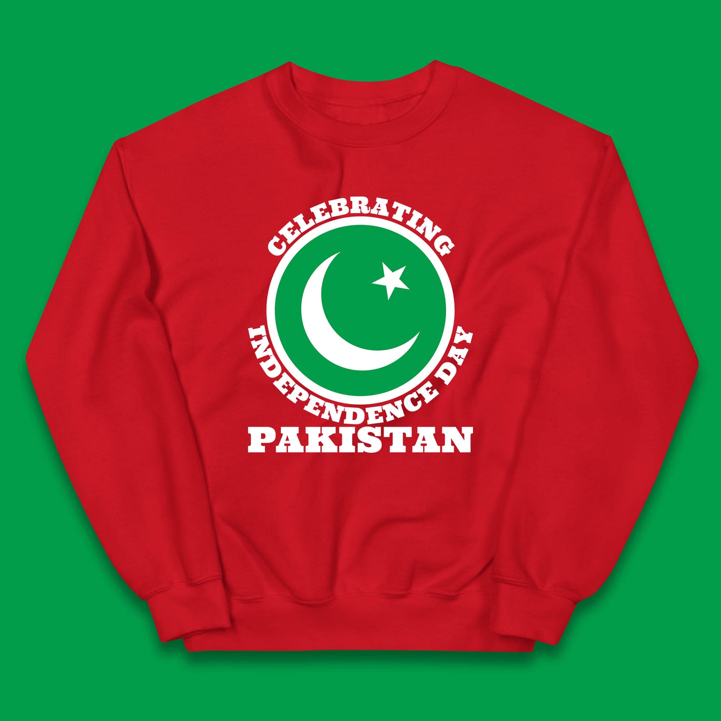 Kids Pakistan Independence Day Sweatshirt