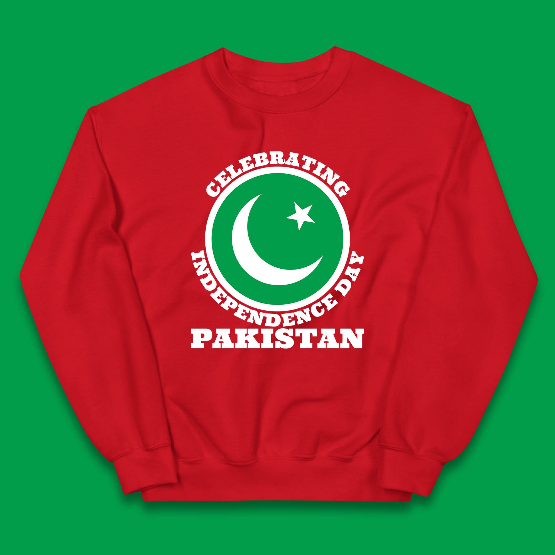 Kids Pakistan Independence Day Sweatshirt