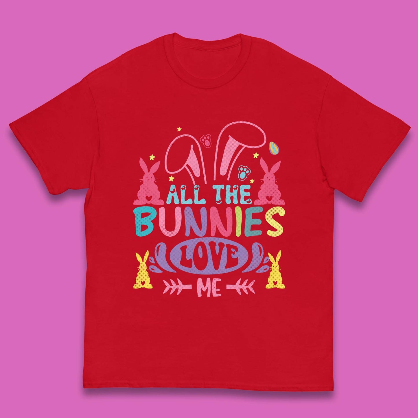 All The Bunnies Love Me Kids T-Shirt