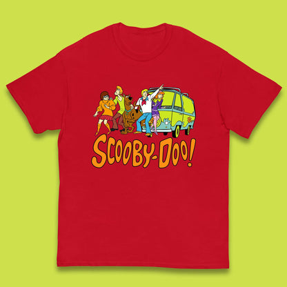 Halloween Scooby Doo & Gang Horror Van Scary Mystery Machine Kids T Shirt