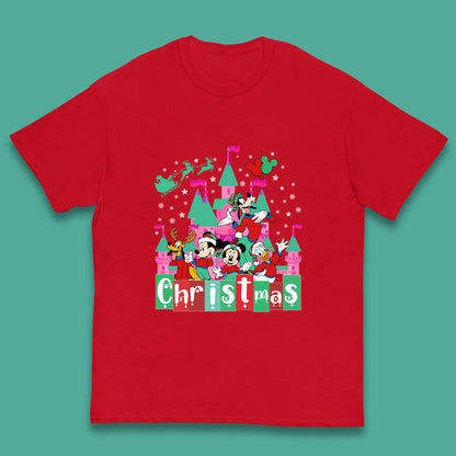 christmas disneyland kids t shirt