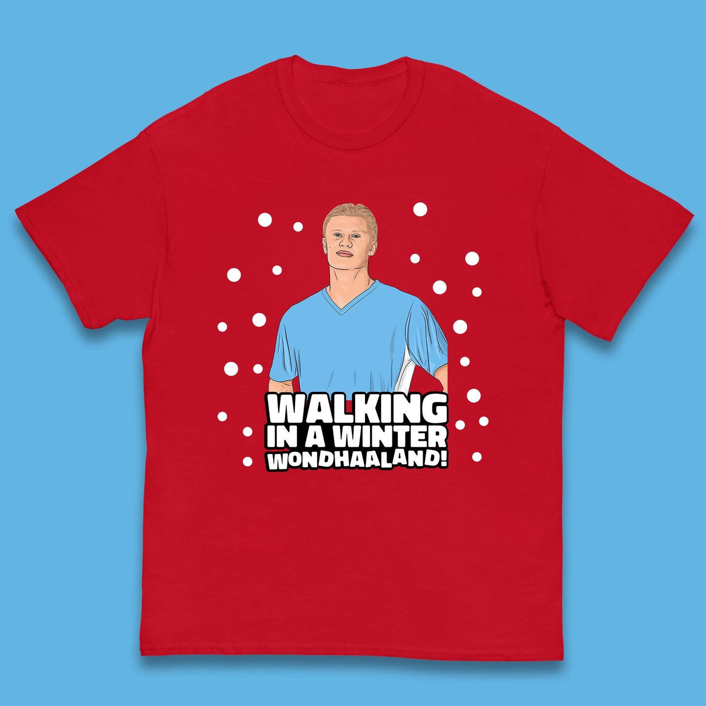 Walking In A Winter Wondhalland Christmas Kids T-Shirt